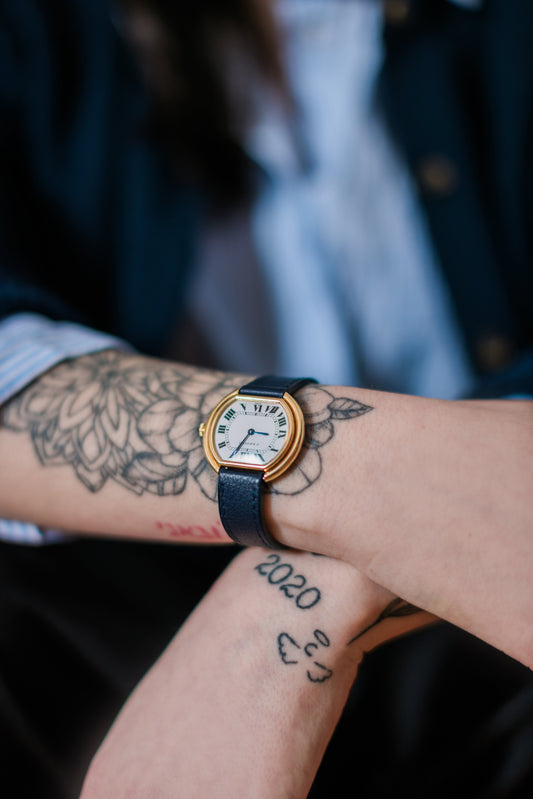 -Cartier Ellipse GM 18ct Gold-