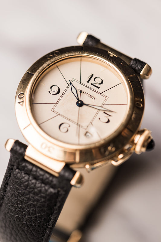 Cartier Pasha 38mm 18k Gold