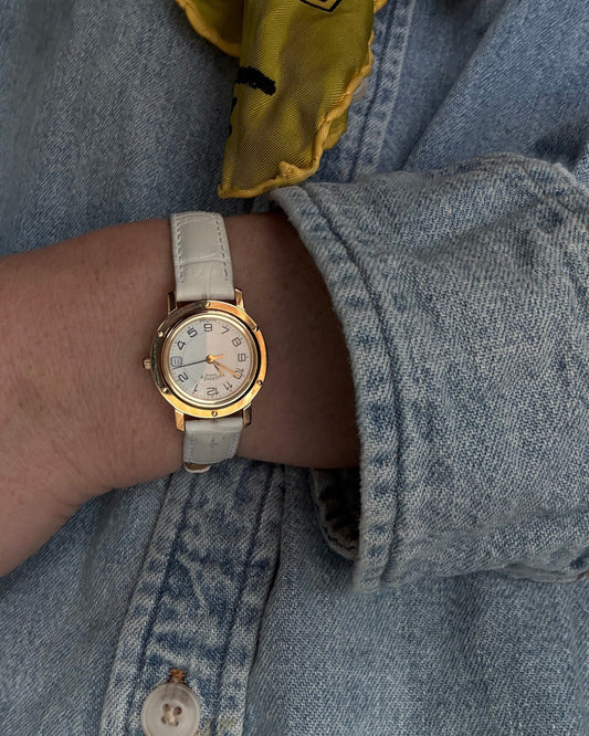 -Hermès Clipper 18ct Gold-