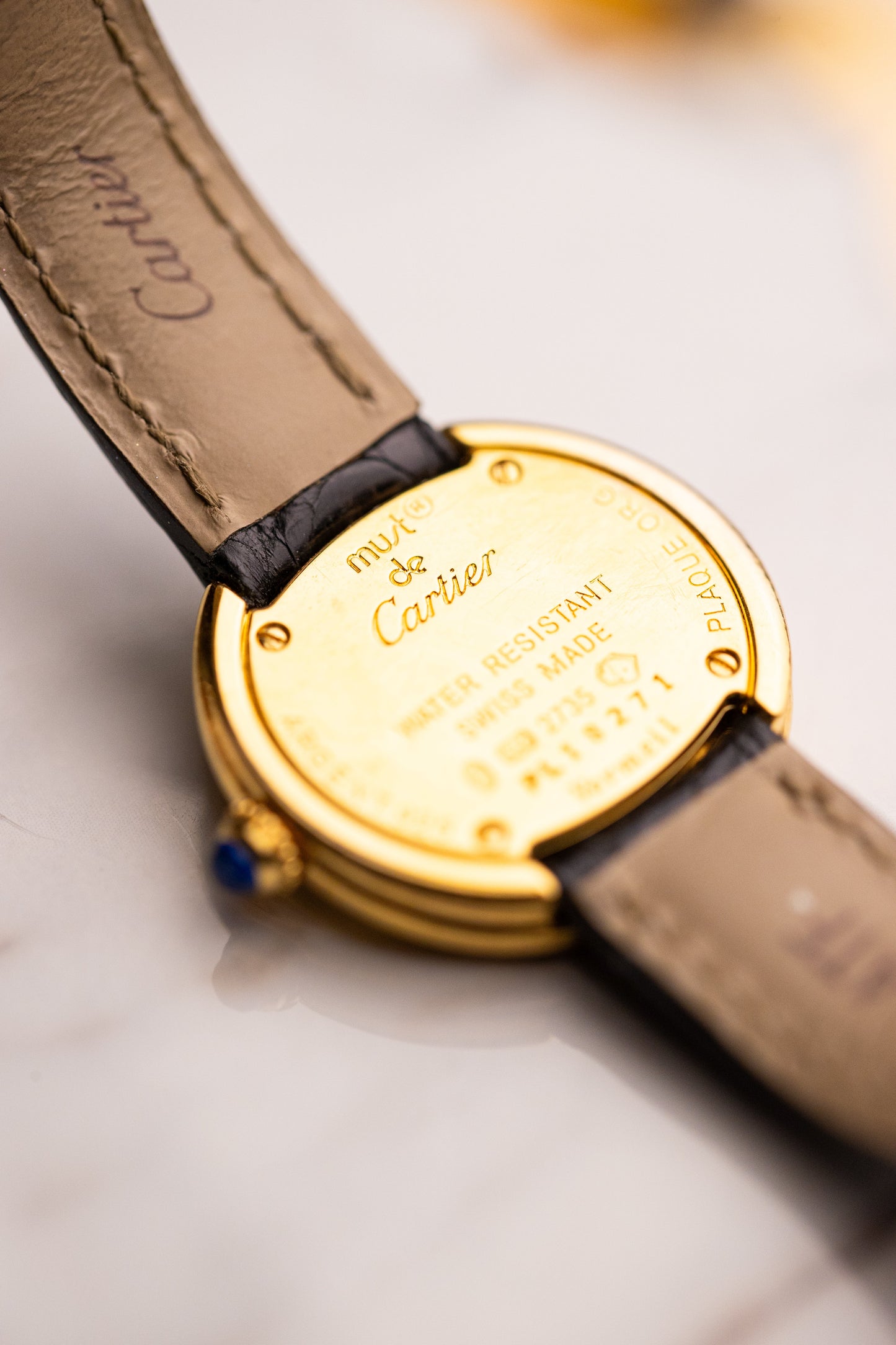 Cartier Trinity PM Vermeil