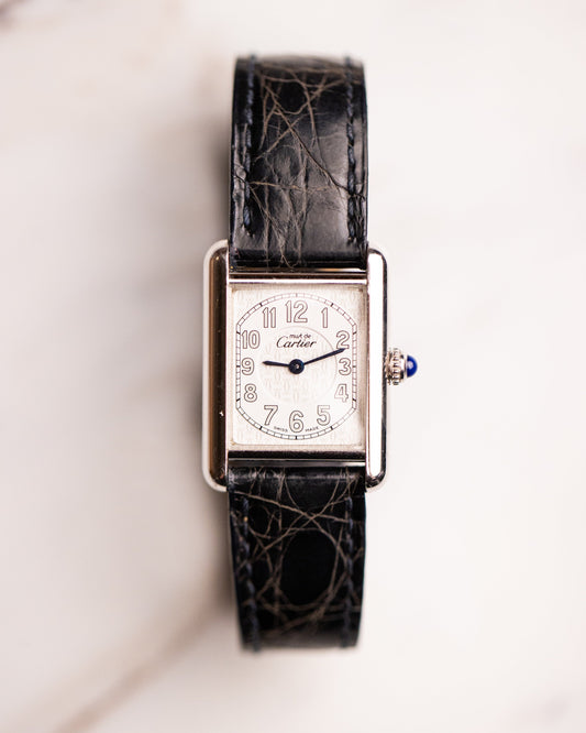 -Cartier Tank Must PM in Silver