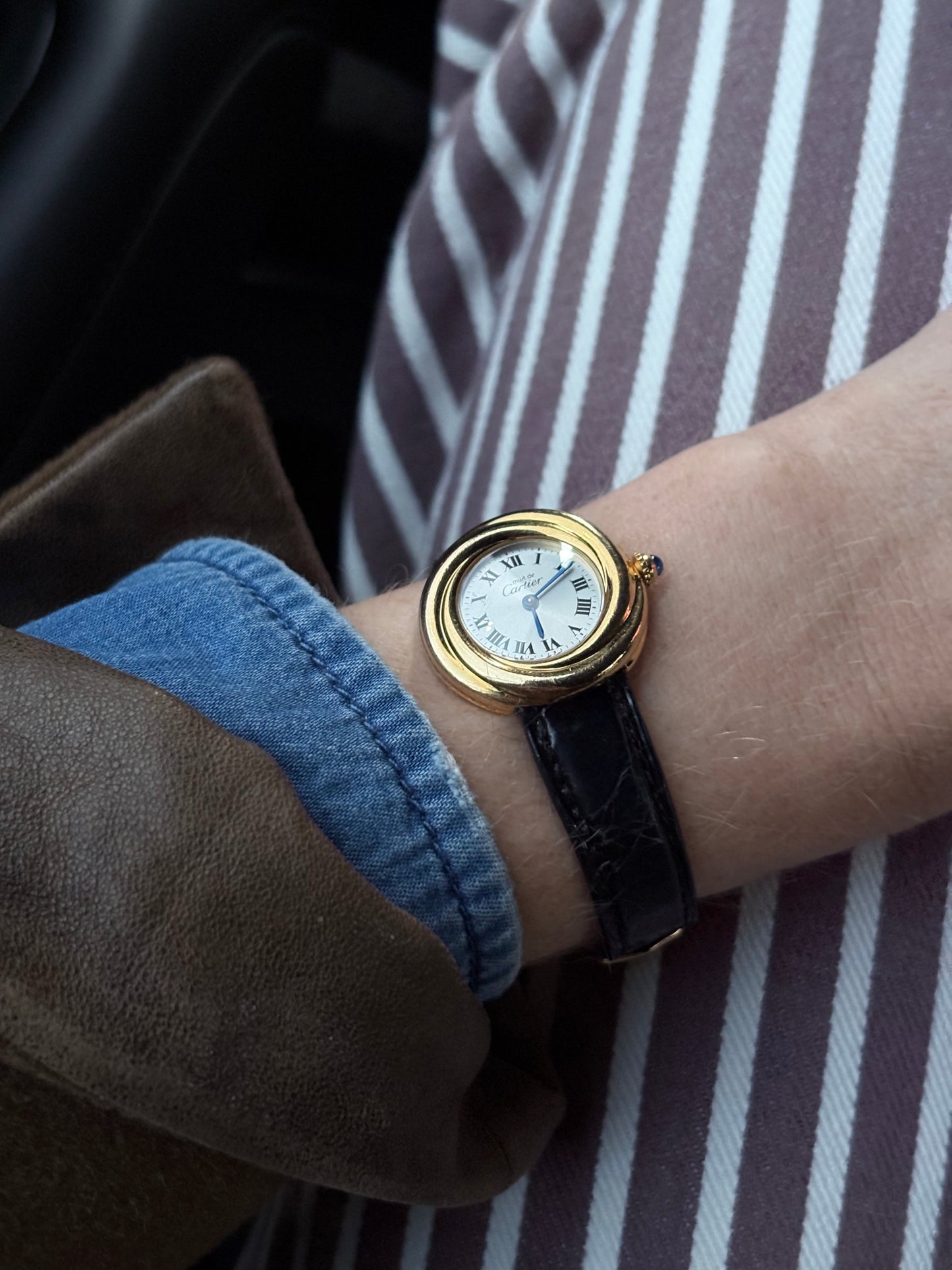 Cartier Trinity PM Vermeil